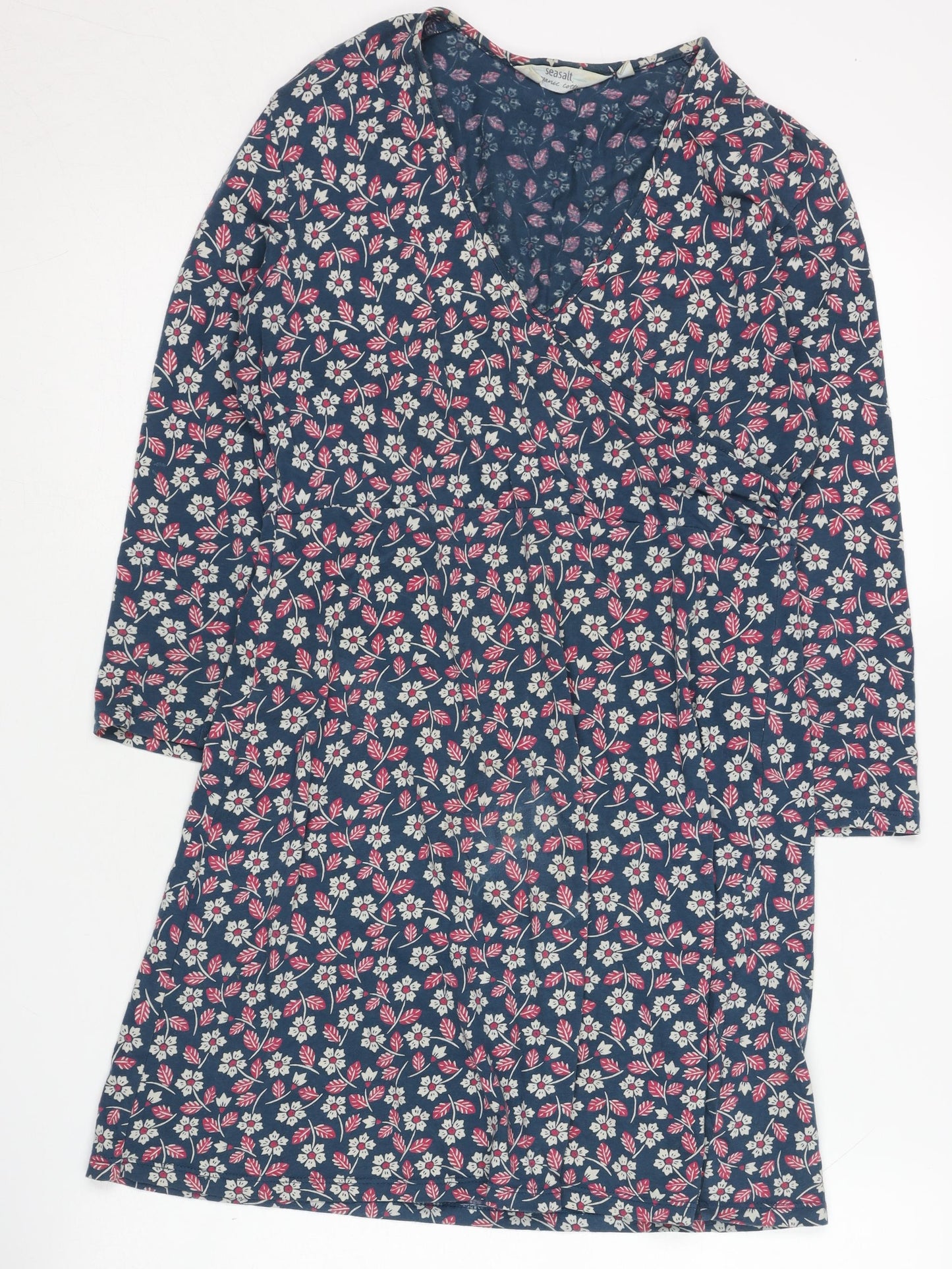 Seasalt Women’s Multicoloured Floral Cotton Dress Size 10