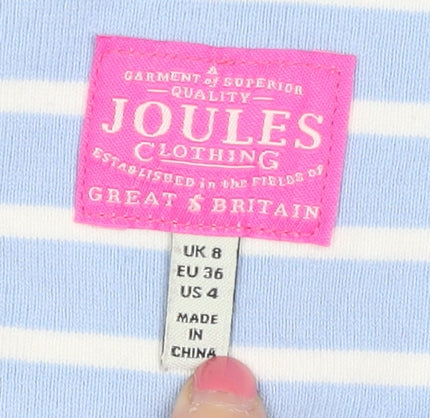 Joules Women's Blue Striped Shift Dress