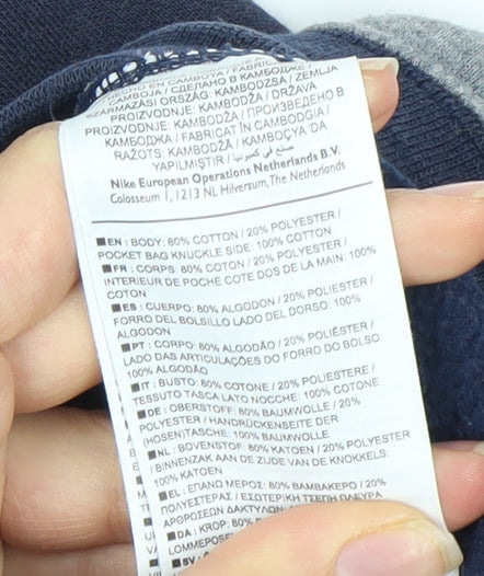 Nike Men's Blue Jogger Trousers S