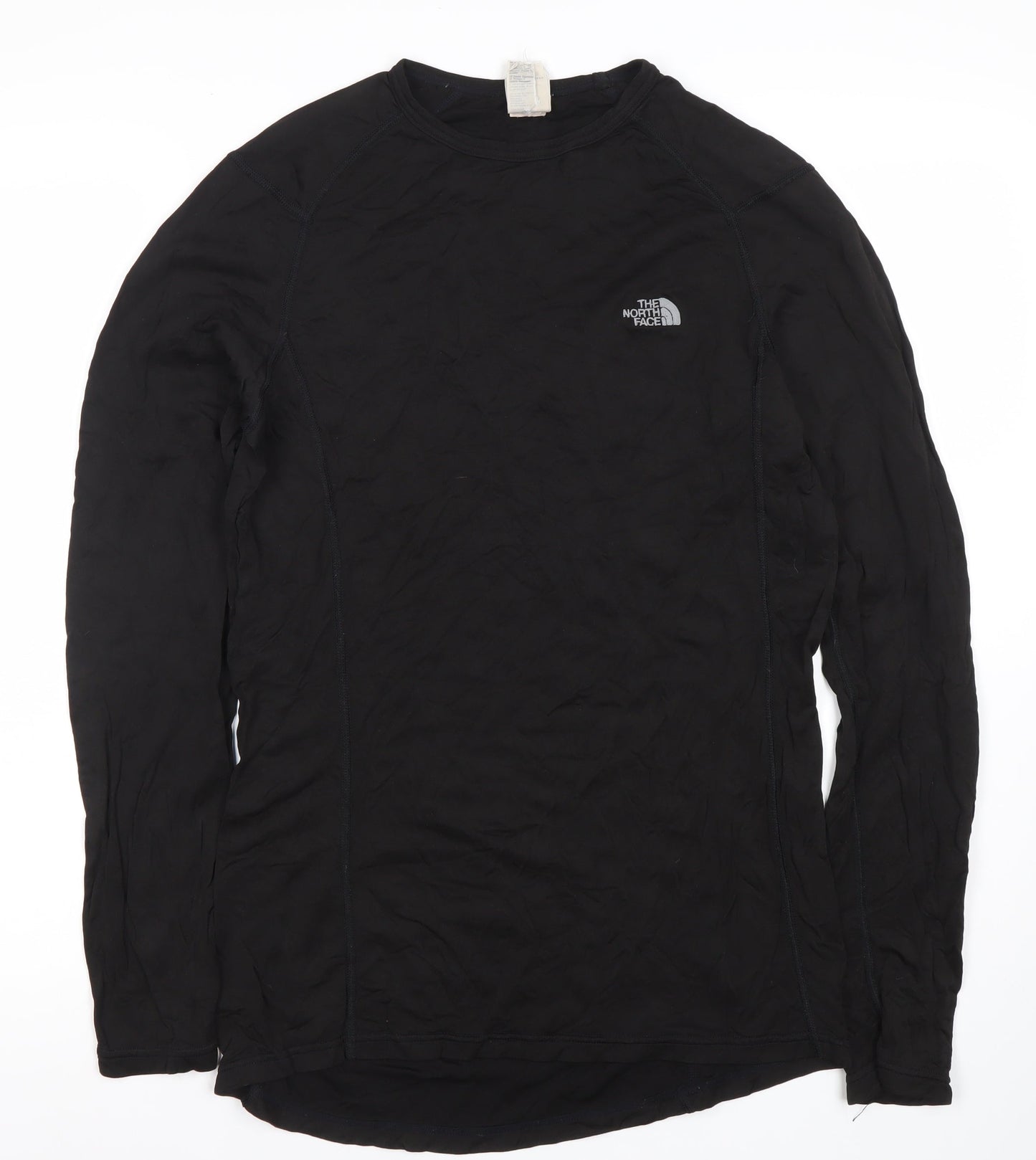 The North Face Men's Black Long Sleeve T-Shirt, Size L