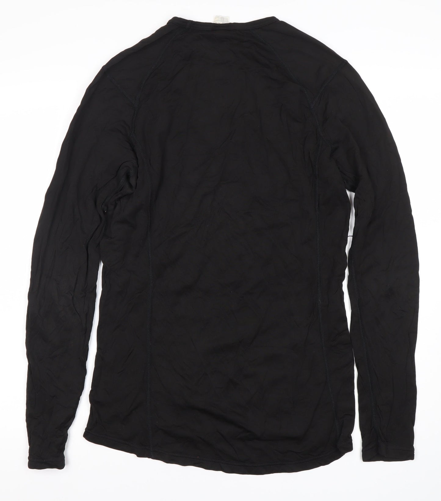 The North Face Men's Black Long Sleeve T-Shirt, Size L