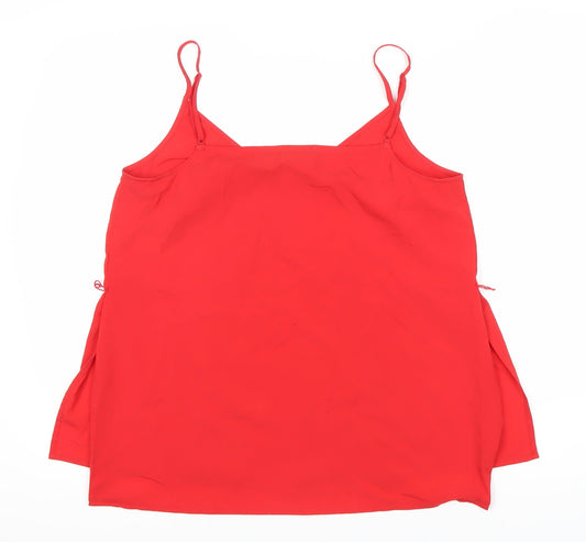 French Connection Women's Red Camisole, Size M, Tank