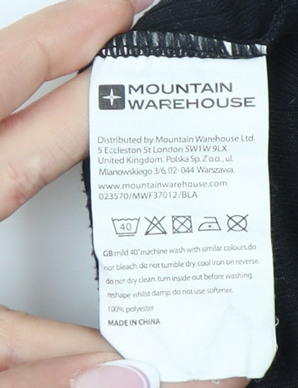 Mountain Warehouse Women’s Black Long Sleeve T-Shirt