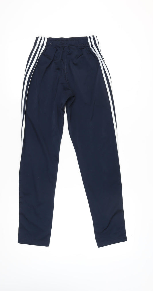 Adidas Boys Blue Track Pants 13-14 Years