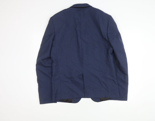 Jack & Jones Men's Blue Blazer Jacket, Size 50, Formal