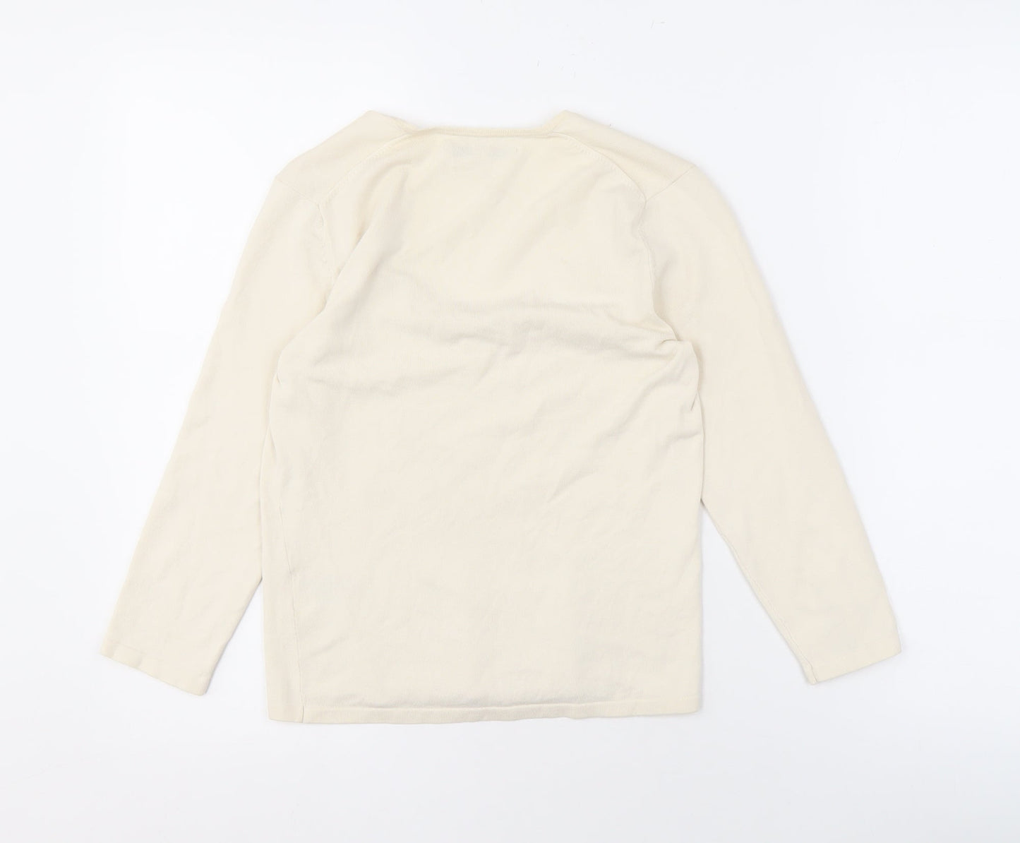 L.K. Bennett Women's Ivory Silk Blend Top XS