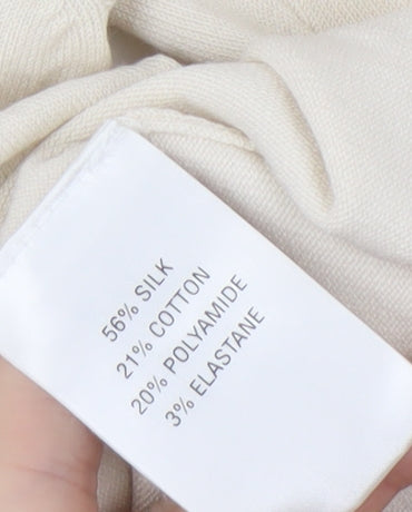 L.K. Bennett Women's Ivory Silk Blend Top XS