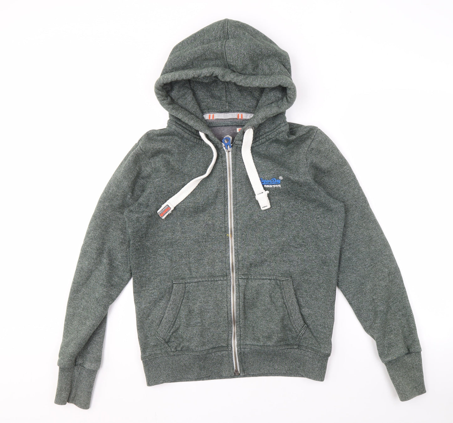 Superdry Men's Green Full Zip Hoodie M