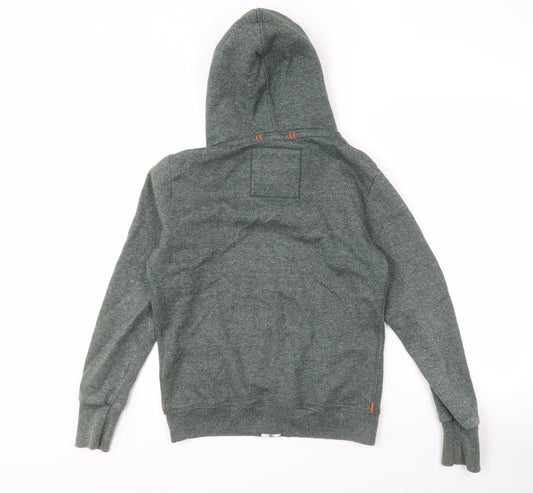 Superdry Men's Green Full Zip Hoodie M