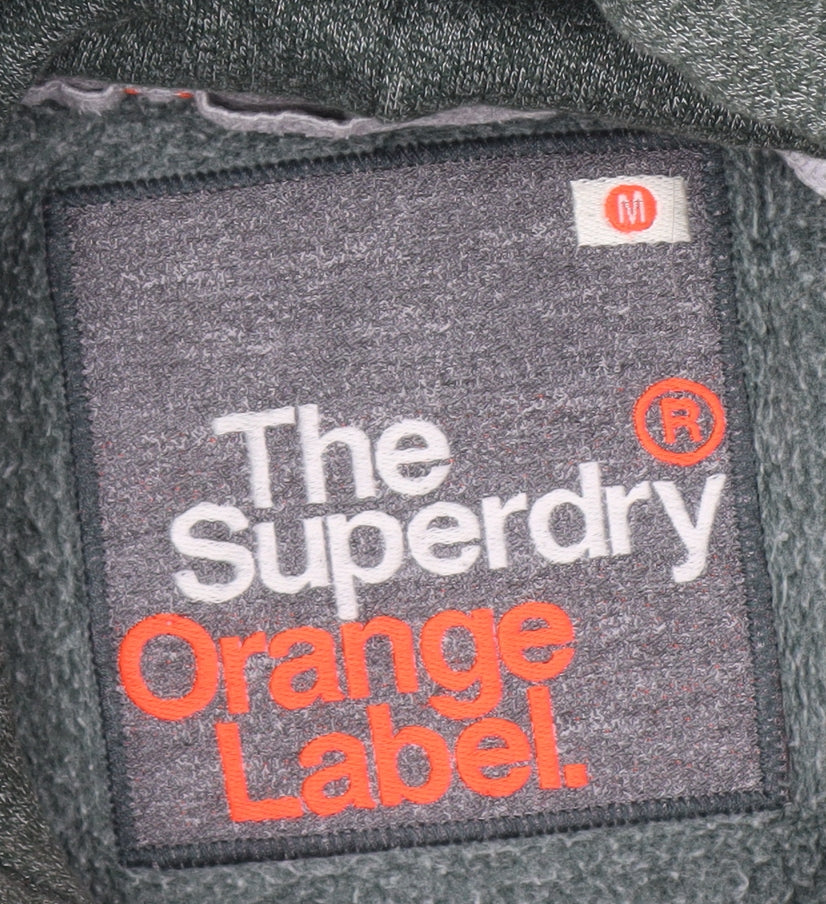 Superdry Men's Green Full Zip Hoodie M