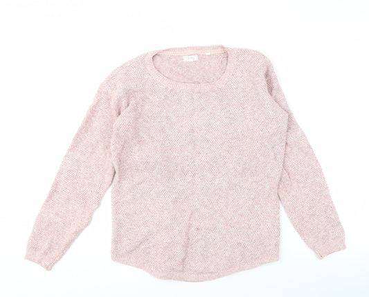 Fat Face Women's Pink Pullover Jumper UK 8