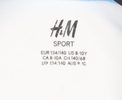 Additional view of H&M boys’ blue white football jersey 9-10 years