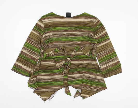 j.t.b. Women's Multicoloured Wrap Top XL