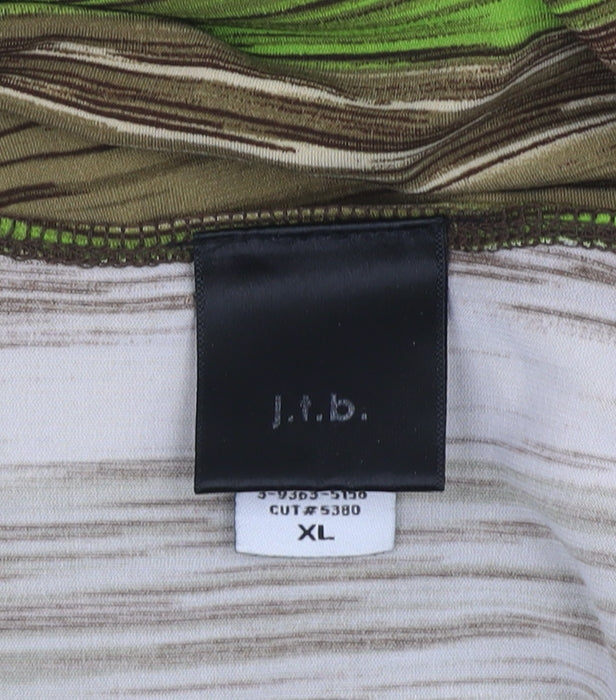 j.t.b. Women's Multicoloured Wrap Top XL