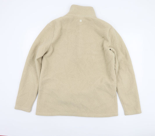 Mountain Warehouse Teens Beige Fleece Sweatshirt L