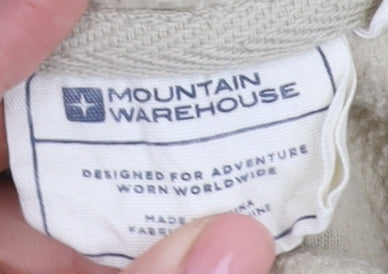 Mountain Warehouse Teens Beige Fleece Sweatshirt L