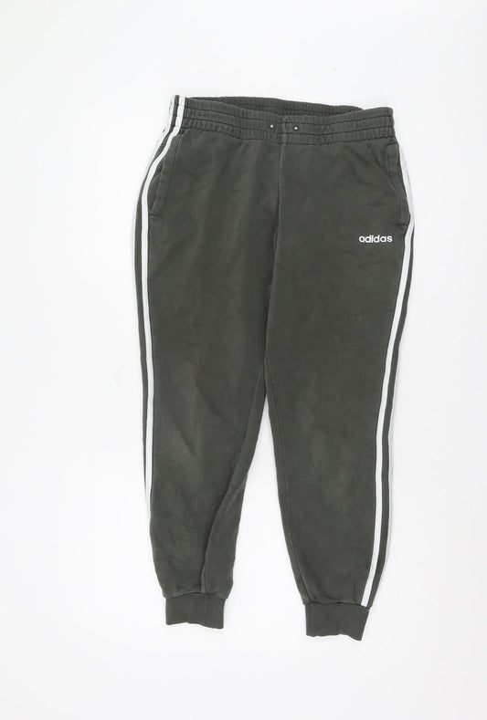 Adidas Grey Jogger Women's Trousers - Size S