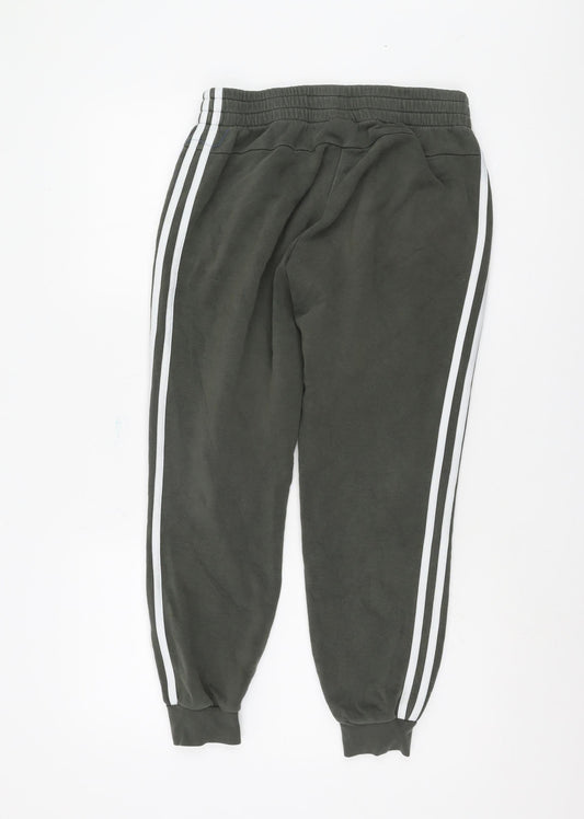 Adidas Grey Jogger Women's Trousers - Size S