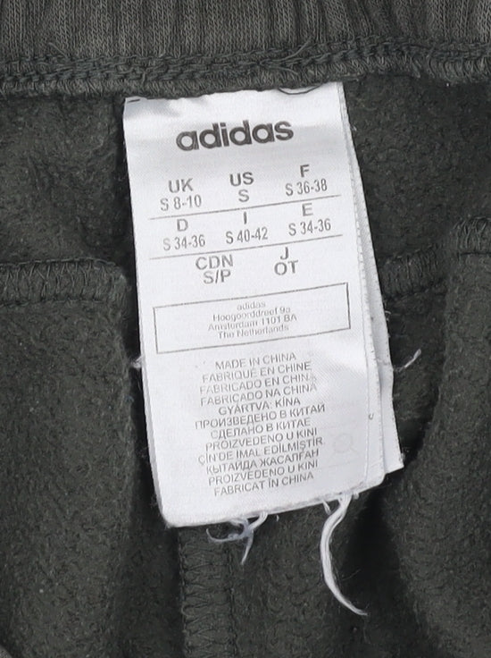 Adidas Grey Jogger Women's Trousers - Size S