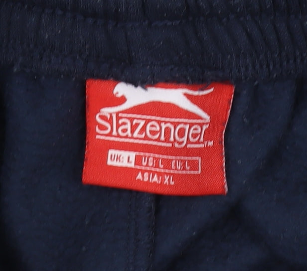 Slazenger Men's Blue Sweatpants L, Sports Casual