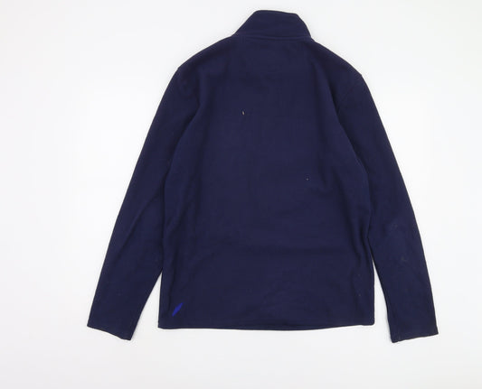 Peter Storm Men's Blue Fleece Pullover Sweatshirt M