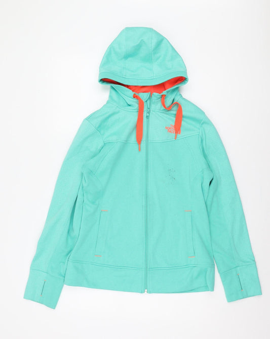 The North Face Women's Green Full Zip Hoodie M