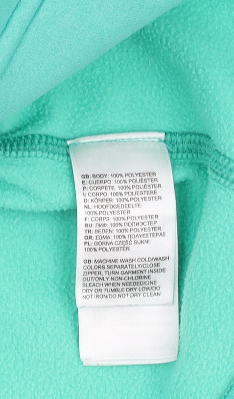 The North Face Women's Green Full Zip Hoodie M