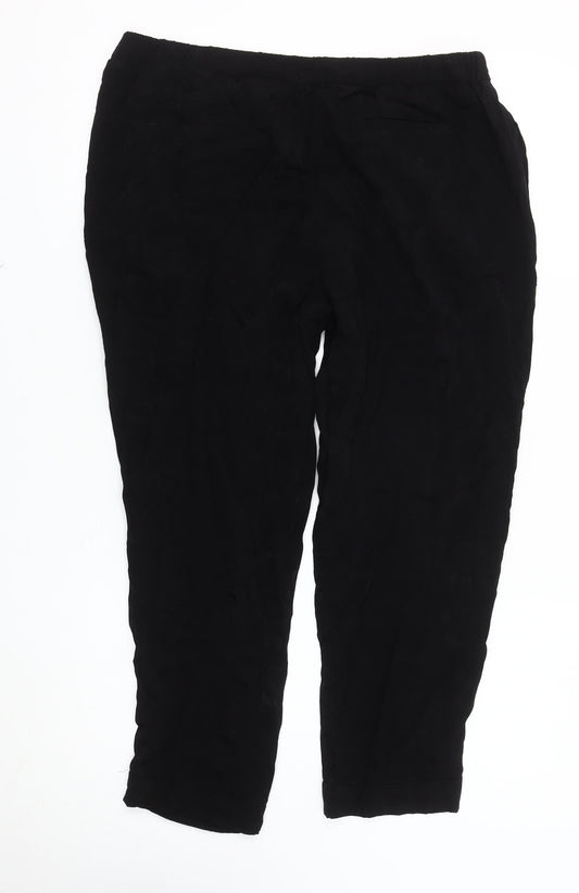 Marks and Spencer Women's Black Trousers Size 14