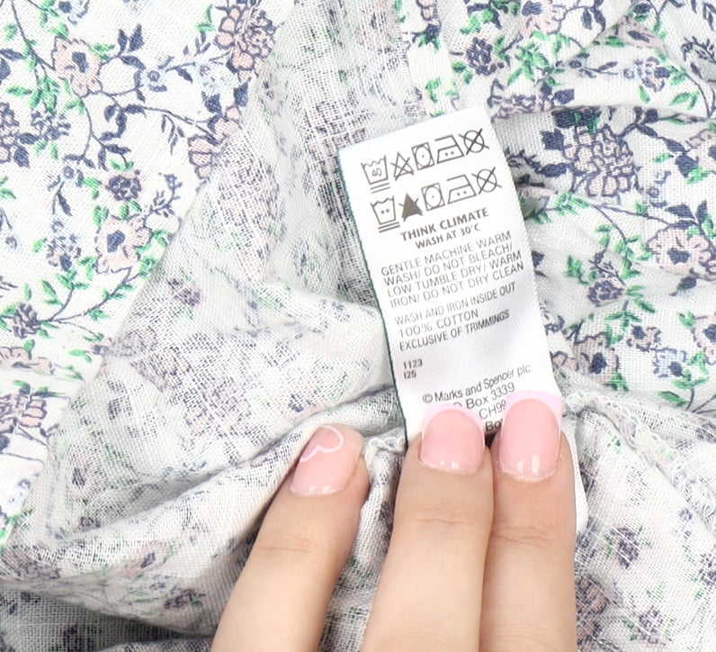 Marks and Spencer Women's Floral Blouse, Size 16