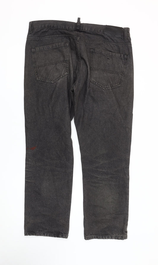 Pierre Cardin Men's Black Jeans 38S Regular Fit