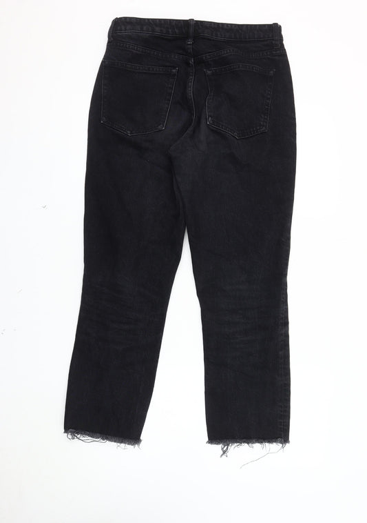 Topshop Black Straight Jeans Unisex Adults Size 30