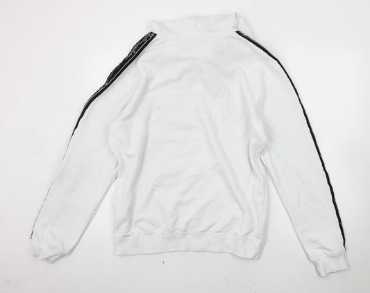 Champion Men's White Pullover Hoodie - Medium