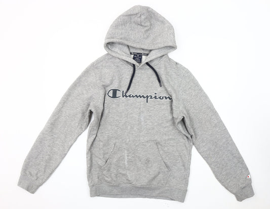 Champion Men’s Grey Small Pullover Hoodie
