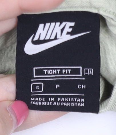 Nike Women's Green Cropped T-Shirt S