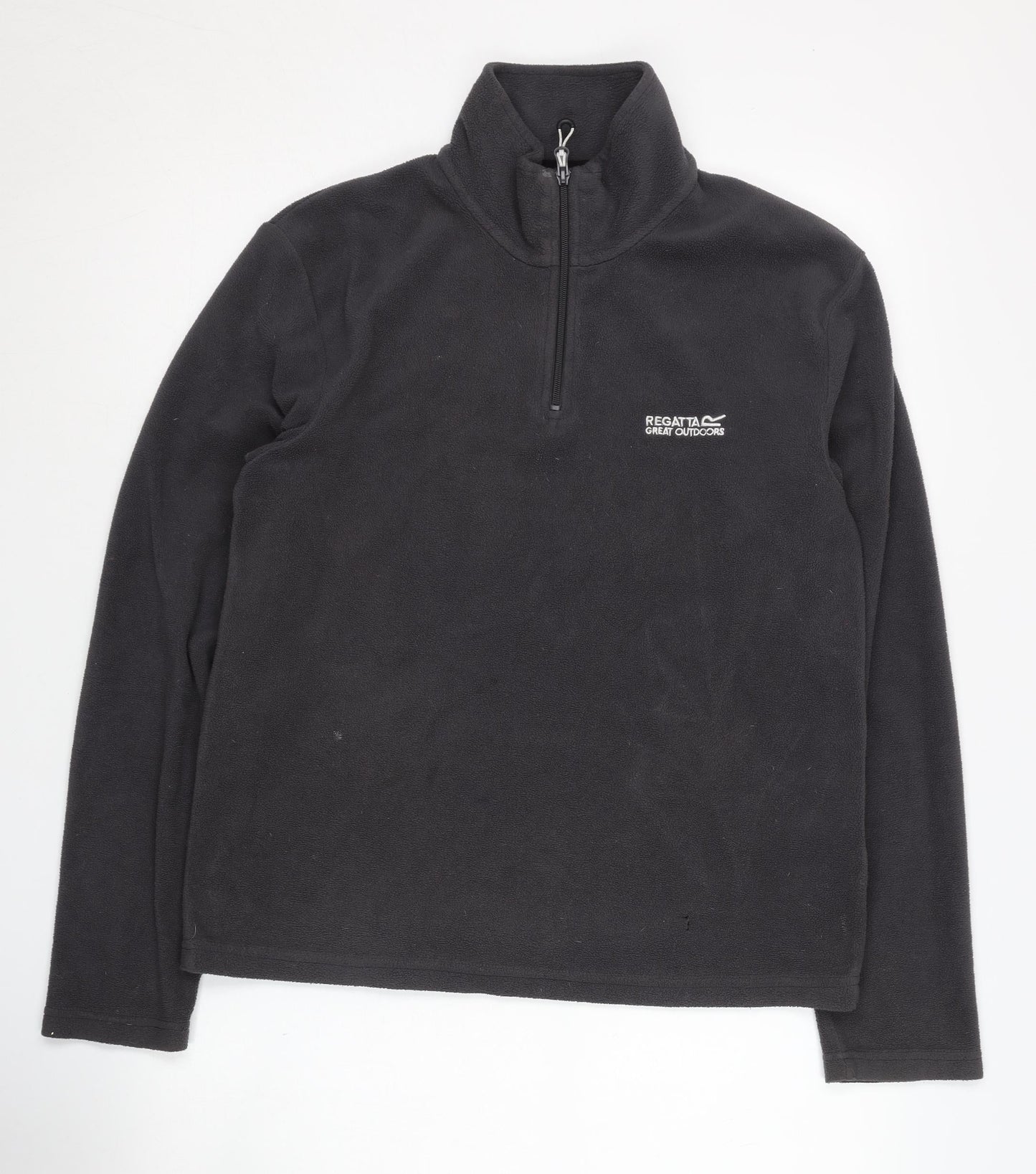 Regatta Men's Black Pullover Fleece Sweatshirt S