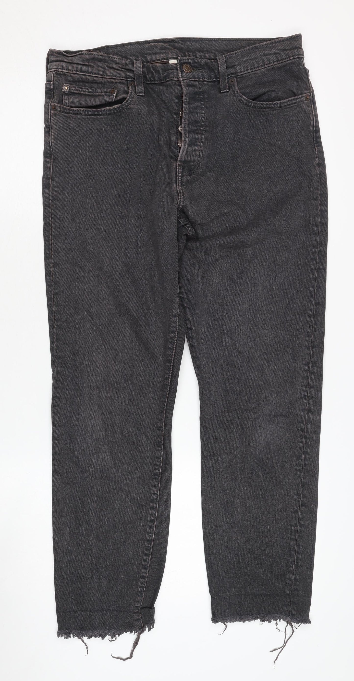 Levi's Women's Black Straight Jeans Size 32