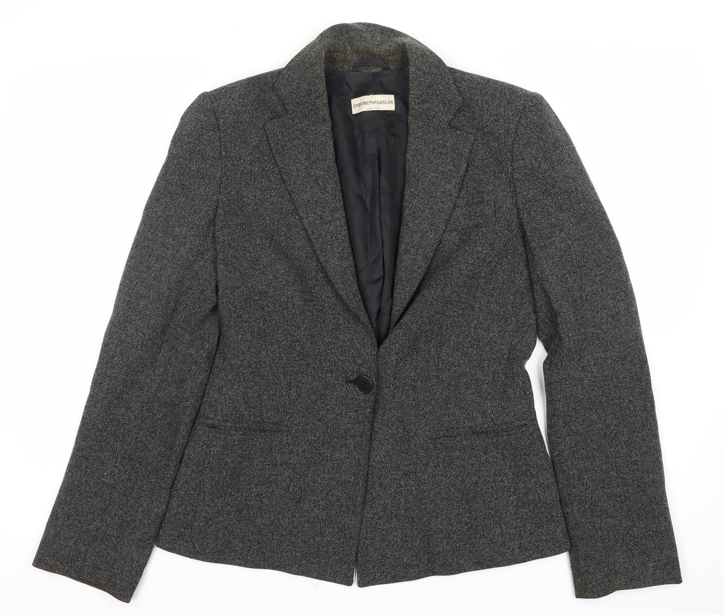 Emporio Armani Women’s Grey Blazer Size 10
