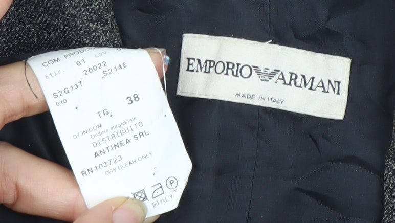 Emporio Armani Women’s Grey Blazer Size 10