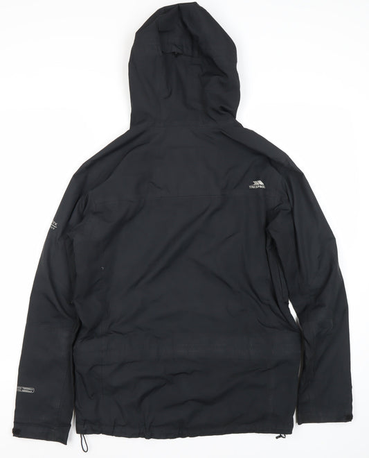 Trespass Men's Black 3XS Rain Coat Jacket, Waterproof