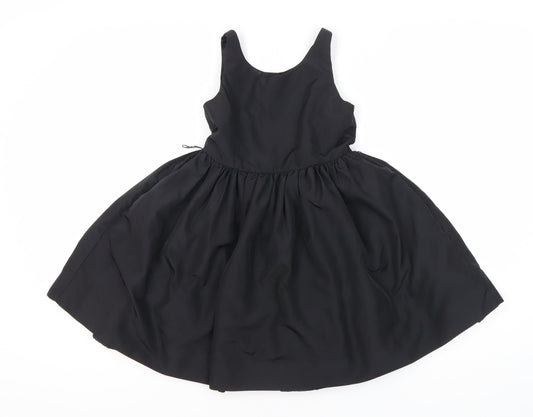 Ralph Lauren Girls Black Sleeveless Dress Size 10 Years