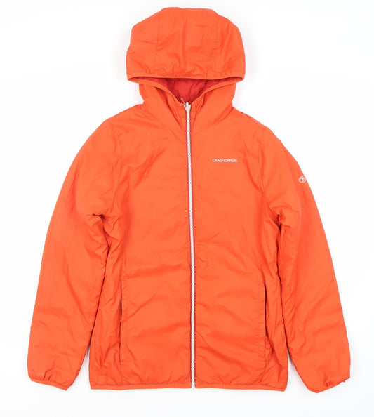 Craghoppers Women's Orange Puffer Jacket Size 8