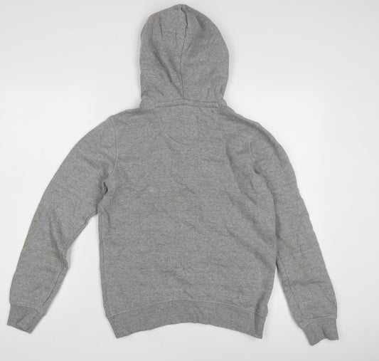 Jack Wills Women's Grey Pullover Hoodie Size 8