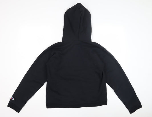 Champion Men's Black Full Zip Hoodie L