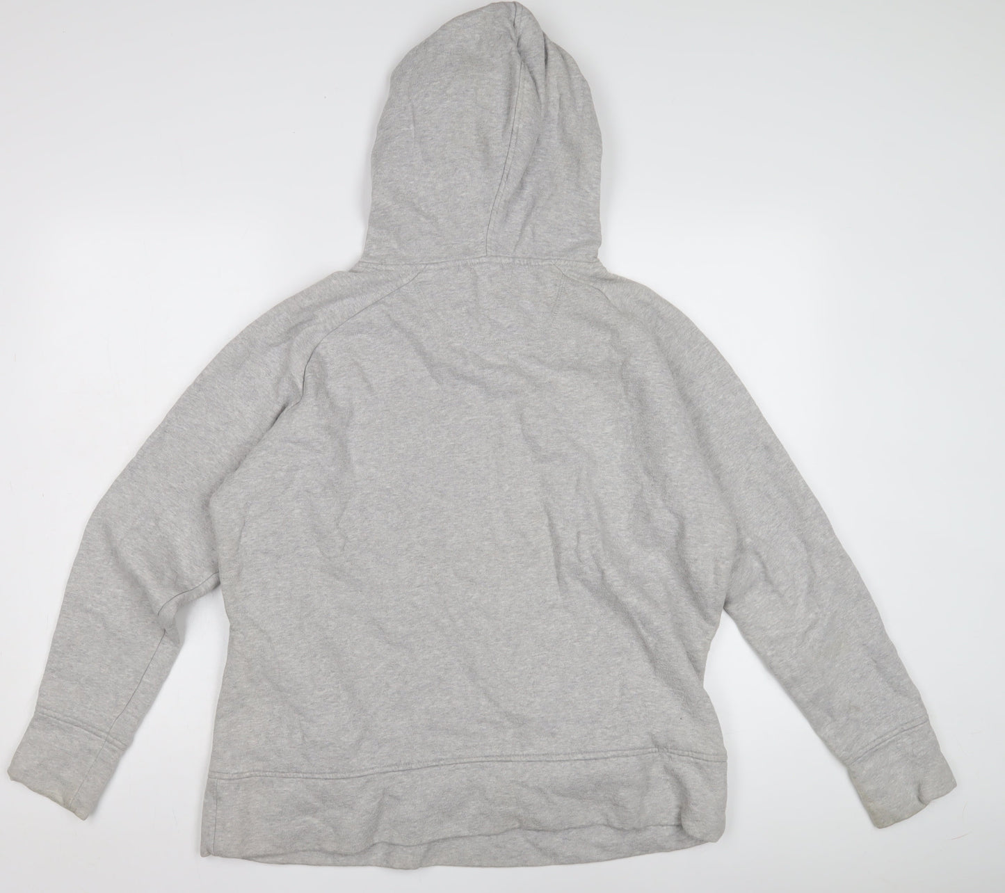 Reebok Unisex Grey Pullover Hoodie XL - Hooded, Logo, Fleece
