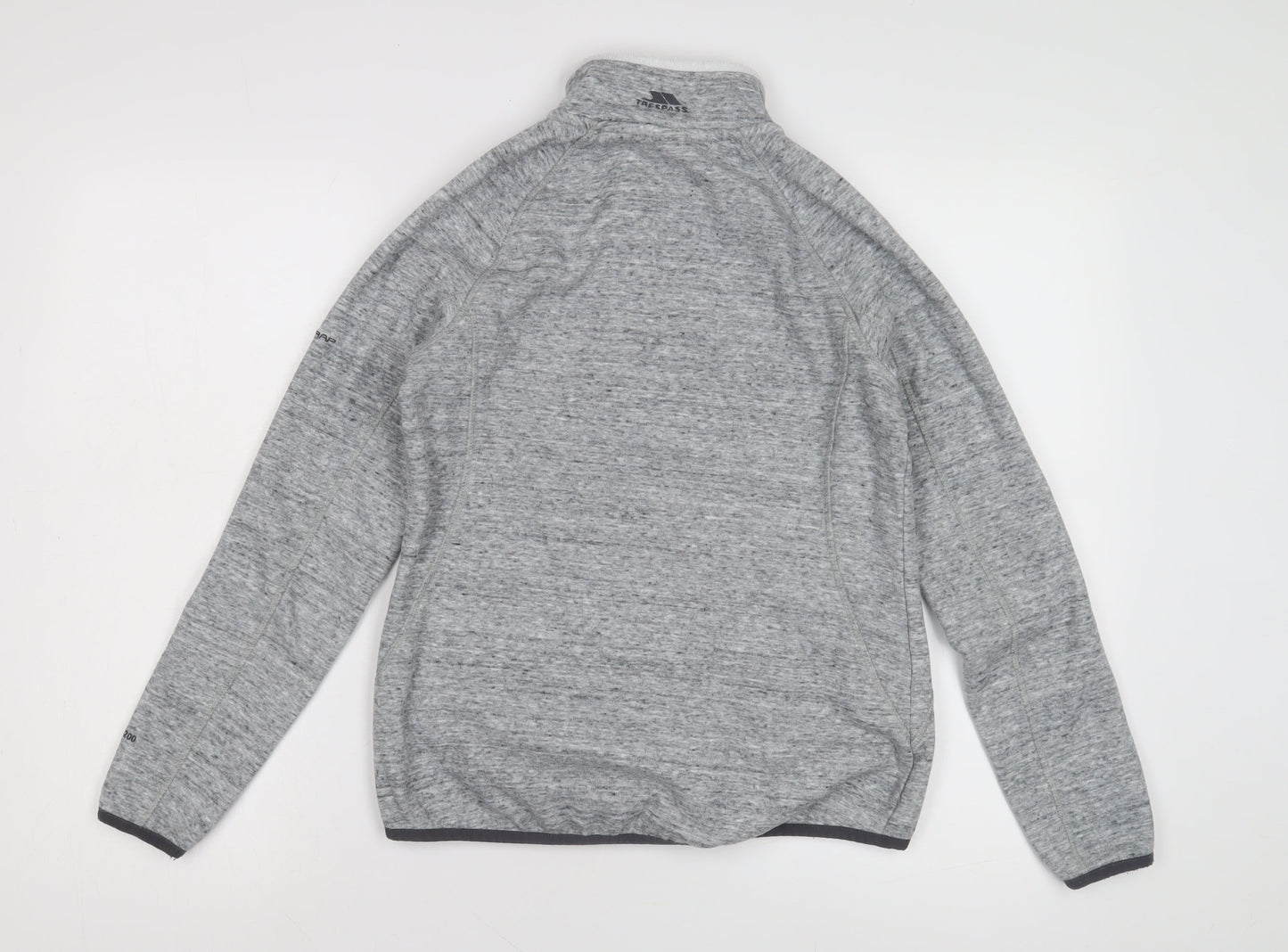 Trespass Women's Grey 1/4 Zip Sweatshirt Size S