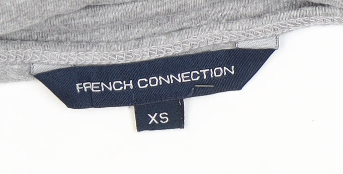 French Connection Women's Grey XS Crew Neck T-Shirt