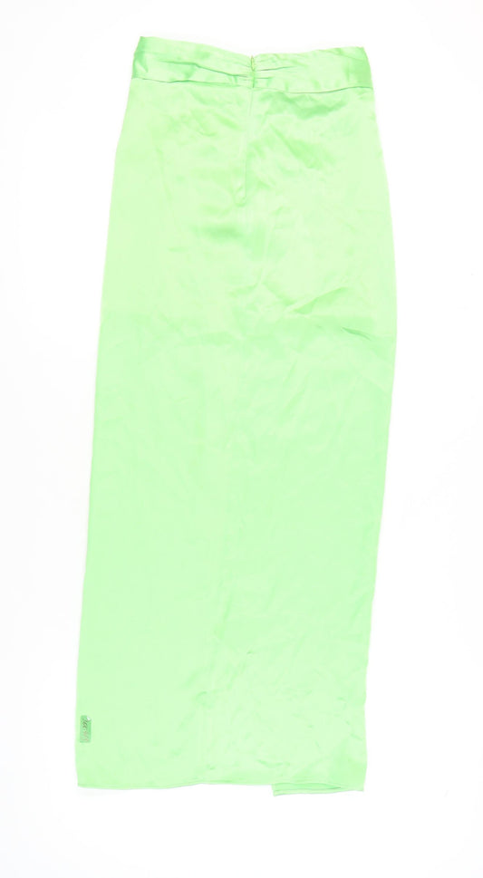 Zara Women's Long Green Skirt XS