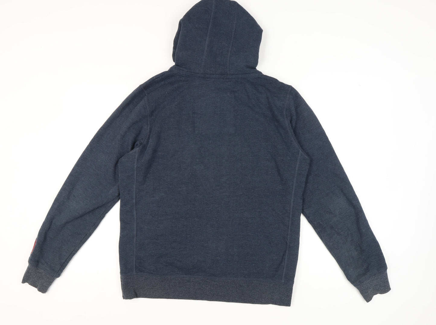 Tokyo Laundry Men's Blue Full Zip Hoodie M