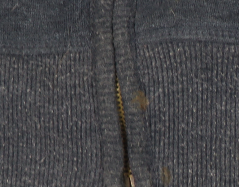 Tokyo Laundry Men's Blue Full Zip Hoodie M