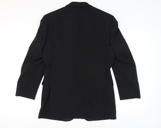 Moss Bros Men's Black Tuxedo Blazer 36R Formal